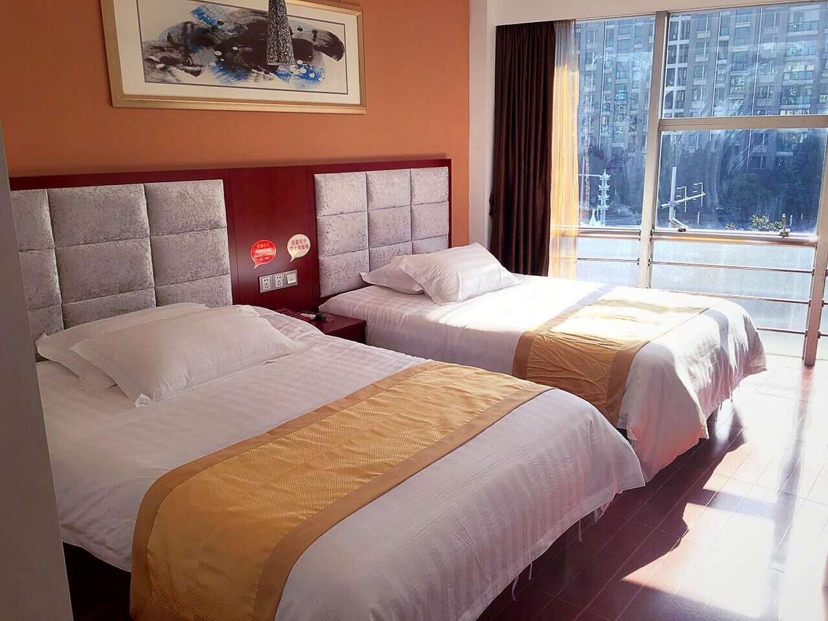 Thank Inn Chain Hotel Jiangsu Suzhou Likou Xutugang Metro Station מראה חיצוני תמונה